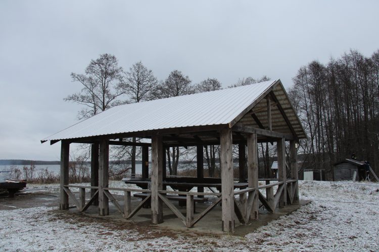 Sabalunkų stovyklavietės atnaujinimo darbai