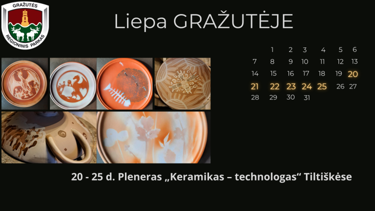 Pleneras „Keramikas – technologas“ Tiltiškėse