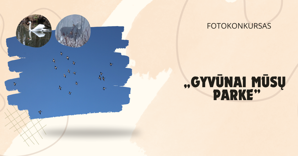 Fotokonkursas „Gyvūnai mūsų parke“