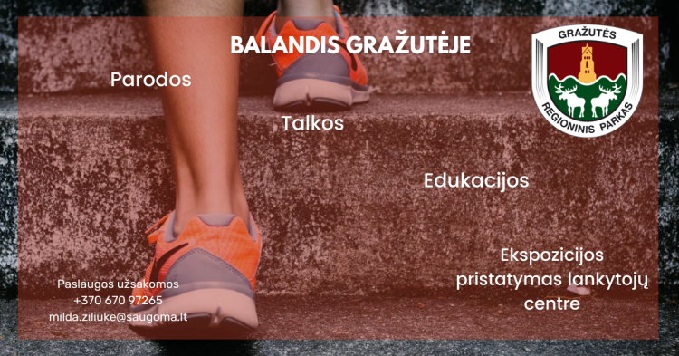 BALANDIS GRAŽUTĖJE